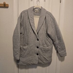 Madewell Gray Women's Quilted Jacket